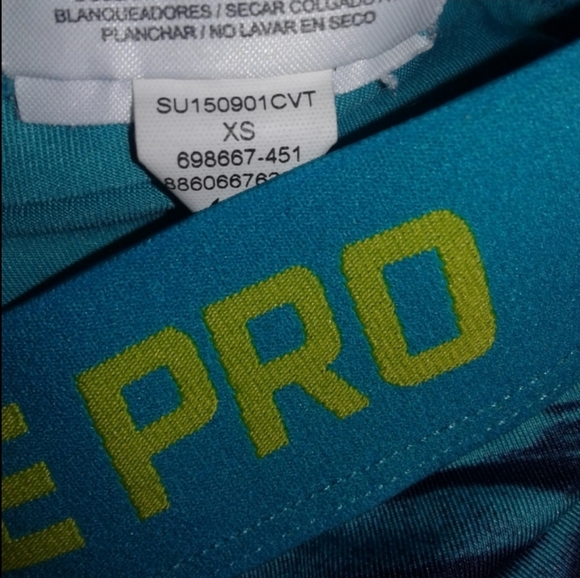 Nike Pro Dri-Fit Training Athletic Capri Leggings pants Size XS yoga 698667-451 - Picture 5 of 5